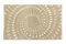 SCHÖNER WOHNEN-Kollektion, Mauritius, Badteppich, Badematte, Badvorleger, Design Kreise - creme, Oeko-Tex 100 zertifiziert, 60 x 60 cm