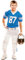 My Other Me Partychimp 83-02108 - Rugby Spieler, Kinderkostüm, 5-6 Jahre, blau