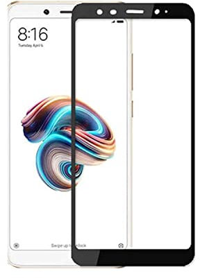 Todotumovil Protector de Pantalla Xiaomi Mi A2 Color Negro Completo 3D Cristal Templado Vidrio Curvo para movil