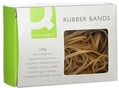 Q Connect Assorted Rubber Bands, 100 g (3)