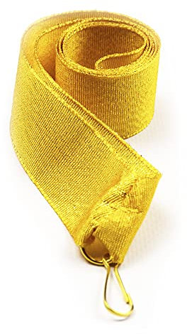 Larius Group 10 x Medaillenband Medaille Band Gold/Silber 22 mm (Gold)