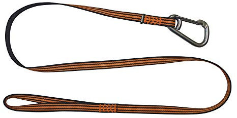 Secumar Lifeline mit Einem Karabiner und Schlaufe in orange