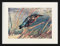 1art1 Vincent Van Gogh Poster Der Eisvogel, 1886 Gerahmtes Bild Mit Edlem Passepartout | Wand-Bilder | Im Bilderrahmen 80x60 cm