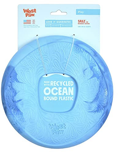 WestPaw Dog Spielzeug Seaflex Sailz L blau