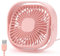 USB Desk Fan Small Table Fans Mini Desktop Cooling Fan with 3 Speeds Adjustable, Personal USB Silent Powerful Bed Fans with Cable 360°Rotatable Strong Airflow for Home Office Bedroom Car in Hot Day