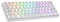 Ranked N60 Nova 60% | Hot Swappable Mechanical Gaming Keyboard | 62 Keys Multi Color RGB LED Backlit for PC/Mac Gamer | ISO DE QWERTZ German Layout (White, Kailh Box Jade)