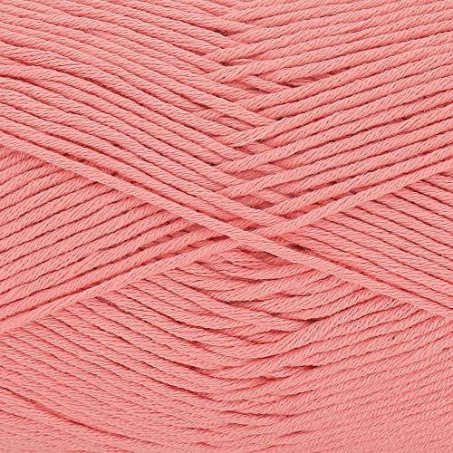 King Cole Cotton Knitting Bamboo Double Knit DK Vegan 8 Ply - Crochet Yarn Accessories 4267 Salmon