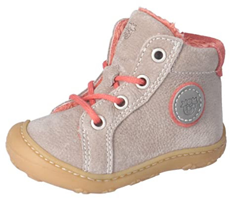 RICOSTA Mädchen und Jungen Winterstiefel Georgie,Kinder Lauflernschuhe,WMS:Mittel,lose Einlage,terracare,Outdoor-Kinderschuhe,kies (650),25 EU
