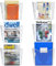 EasyPAG Klare Acryl Hochformat A4 Zeitschriftenhalter Wand Zeitschriften Wandhalter Aktenablage Dokumentenhalter Hängend Magazin Organizer,6er-Pack