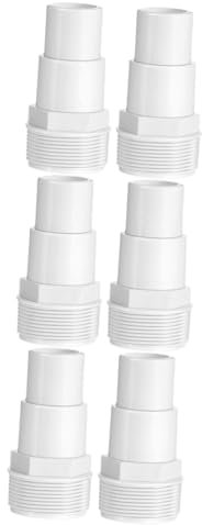 HANABASS 6stücke Swimming Pool Adapter Für Pumpen Kunststoff Verbindungsteile Installieren Für Pool Pumpen Ersatzteile
