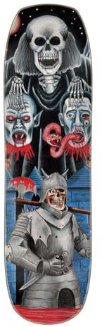 Creature Larry Skateboard-Decks, 22,2 x 81,4 cm