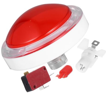 JOINPAYA 1 Set Red Buzzer Plastic Game Buzzer Buzzer Supplies Classroom Buzzer