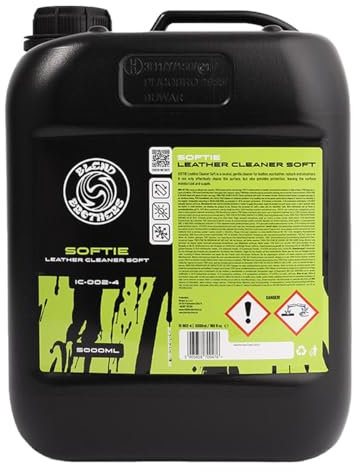 Nettoyant Cuir Auto 5L – Entretien Cuir Voiture & Nettoyant Sièges en Cuir – Nettoyage Doux pour Cuir Sensible, Nubuck, Alcantara et Similicuir – Idéal pour Sièges Auto, Meubles en Cuir