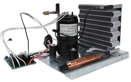 MT27C Mikrokompressor DC-Verflüssigungssatz Kleine Klimaanlage R134a12V24V Mehrfachschutz(12V without control)
