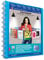 OXFORD Protège‐Documents Variozip Polyvision A4 40 vues amovibles Couverture Polypro Bleu