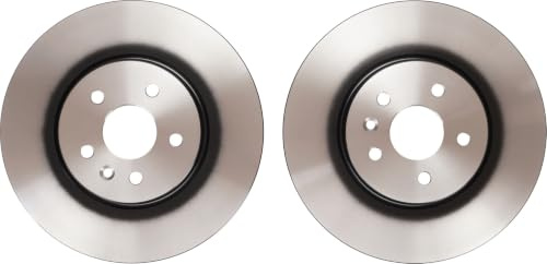 TRW DF6629 2x Bremsscheiben Kompatibel mit Opel Mokka/Mokka X (J13) 2012-2019 Vorderachse und Andere Fahrzeuge
