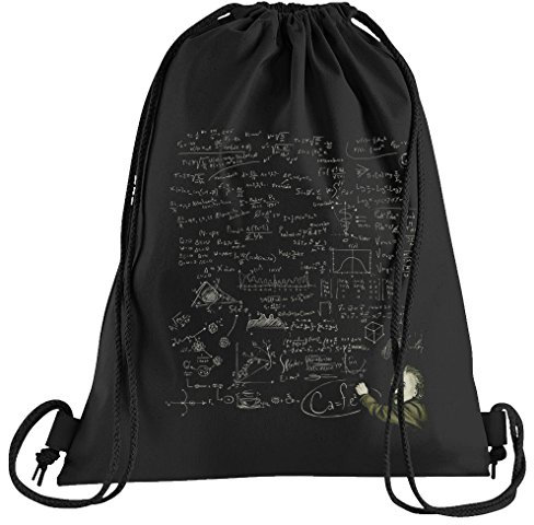 T-Shirt People Einstein E=MC2 Sportbeutel – bedruckter Beutel – eine schöne Sport-Tasche Beutel mit Kordeln