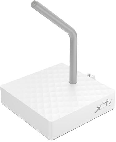Xtrfy B4, Mouse Bungee für mehr Spielkomfort, Flexibler Kabelhalter für Gaming-Maus, Stabiler Standfuß, Rutschfeste Unterseite, Praktisch & Kompakt, Weiß