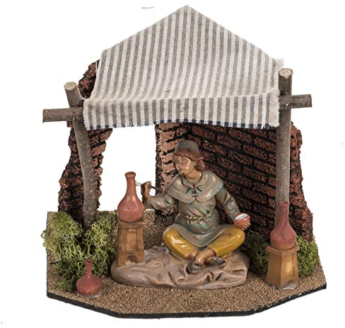 Holyart Geschäft Krippe Fontanini für Dorf 12 cm