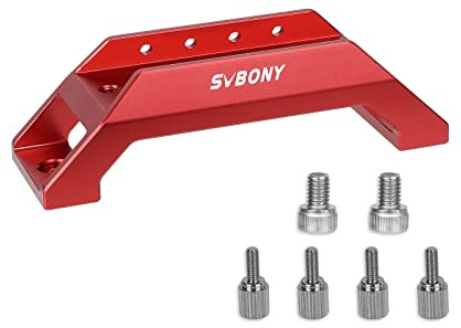 SVBONY SV211 Schwalbenschwanz-Basis, Sucherfernrohr-Halterung, 135 mm Lenker, für Teleskop und Installation von Sucherfernrohr für optisches Teleskop
