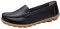 DGHM Women's Classic Closed Toe Kitten Heel Pumps Party Low Heeled Halloween Ballet Flats for Women Pointed Toe Black