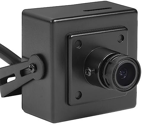 REVODATA 5MP POE Mini IP Camera,UltraHD Indoor Small Security Camera 3.6mm Lens(75° FOV), Built-in SD Card Slot(Up to 256GB TF Card), H.265/H.264, Smart Phone/PC App (I706-P-SD)