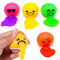 4 Stück Eigelb Stressball,Vomiting Egg Toy,Eigelbdruckkugel,Puking Ball,Eier Erbrechen,Eigelb-Ball-Spielzeug zum Erbrechen Squeeze Toys,Spielzeug zum Stressabbau für Kinder und Erwachsene