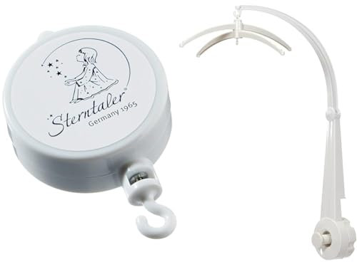 Sterntaler Spielwerk/Mobile & Mobile Gestänge weiss (ohne Spieluhrmodul)