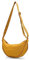 NICOLE & DORIS Nylon Crossbody Bag Damen Umhängetasche Hobo Schultertasche Nylon Satchel Tasche Leichte Messenger Bauchtasche Kuriertaschen für Schule Shopper Reise Gelb