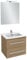 Jacob Delafon Meuble Vasque 60 cm Ola Up chêne avec Miroir et Spot