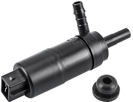 HANZOU Scheinwerferreinigungspumpe for Scheinwerferwaschanlage, passend for Ford Mondeo Mk3 2001–2006, Fokus 1999–2004, 93BB13K082AB 6729803 Teilewaschpumpe