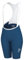 INBIKE Radlerhose Damen Gepolstert mit Tasche Kurz Sommer Sport Fahrradhose Radhose Sitzpolster Fahrrad Trägerhose Hose Rennrad Radsport Bib Shorts Blau L
