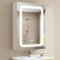 STARLEAD Armoires-de-Salle-de-Bain-avec-Miroir-avec-Eclairage 50X70 CM, 3 Couleurs de Gradation, Anti-Buée, LED-Meuble-Haut-Salle-de-Bain avec Prises, Miroir Salle de Bain avec Rangement, Blanc