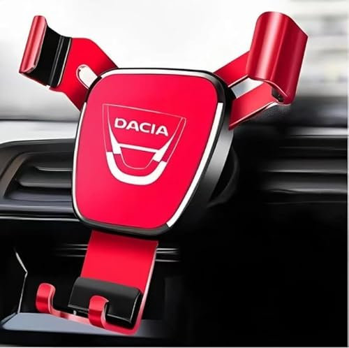 GZLYLY Car Phone Holder for Dacia Jogger,Newest Upgraded Ultimate Mobile Phone Automobile Cradles Dash/Windscreen/Air Vent Car emblem logo Accessories Gift Ideas,Red