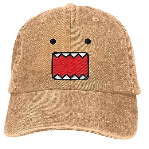 Sommer Mütze Sonnenblende Domo Kun Puppengesicht Hip Hop Mützen Cowboyhut Spitzhüte