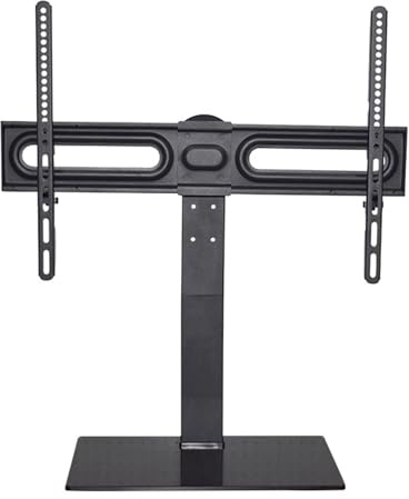 Soporte Universal para TV con Base giratoria, Altura Ajustable, Soporte de Repuesto para TV de Metal para televisores de 32 a 70 Pulgadas, construcción de Hierro Resistente, Ideal