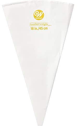 Wilton Poches à Douille Tissu Légère, Poche à Douille Réutilisable pour Toutes les Douilles Décorer Pâtisseries, Gâteaux, Cupcakes, Biscuits, Lavable - 45 cm