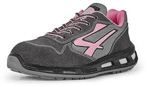 U-Power Red Lion® Cherry, Unisex-Sicherheitsschuhe, leicht, flexibel, durchtrittsicher, rutschfest, mit Infinergy-Einlage, mit Aluminium-Zehenkappen - 37