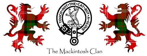 Scottish Clans and Crests Mug - Mackintosh - Ceramic - 300ml - Dishwasher and Microwave Safe