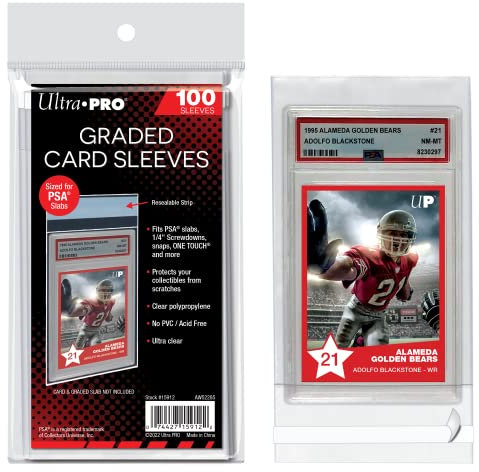 Ultra Pro - Graded Card Sleeves - Resealable for PSA (100)