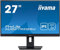 iiyama Prolite XUB2792QSU-B5 68,5cm 27 Zoll IPS LED-Monitor WQHD DVI HDMI DP USB3.0 FreeSync Höhenverstellung Pivot schwarz