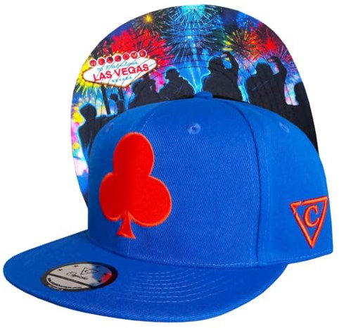 Capiche [99+ VARIATIONEN] Snapback Cap - Kappe - Baseball - Mütze - Kunst - Unisex - Schirm - Männer - Herren - Damen - [Casino] - Fireworks