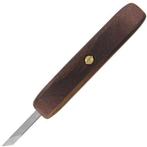 Pfeil Schnitzer, mit Edelholzgriff, Blattbreite 6 mm