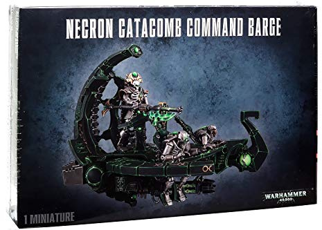 GAMES WORKSHOP 99120110013 Necron Catacomb Cmd Barge/annihil. Tabletop and Miniature Game