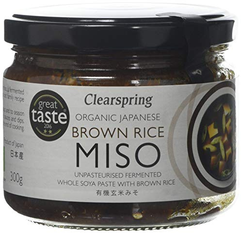 Clearspring Organic Brown Rice Miso Jar 300g (Pack of 2)