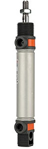 RIEGLER 105727-8.DM.25200 Rundzylinder TP doppeltwirk., Magnet, Kolben-Ø 25, Hub 200, G 1/8, 1Stk