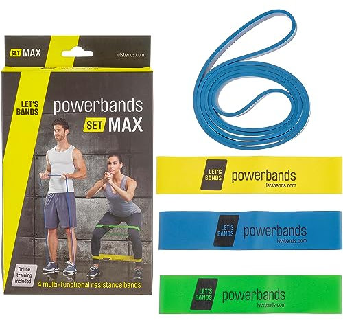 Let's Bands Powerbands Set Max Gymnastikband
