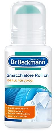 Dr. Beckmann Smacchiatore Roll-On Liquido | Smacchiatore maneggevole ideale fuori casa | Applicalo e tampona per rimuovere rapidamente una macchia | 75 ml