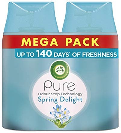 Air Wick Pure Freshmatic Max Twin Refill Spring Delight Air Freshener, 2 x 250 ml