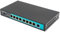 Mach Power Switch 8 Porte Fast PoE 24V + 1 Porta Uplink, Plug & Play, Alimentazione per Telecamere IP e AP, Ideale per Reti Locali e Videosorveglianza (SW-UF8P24-048)